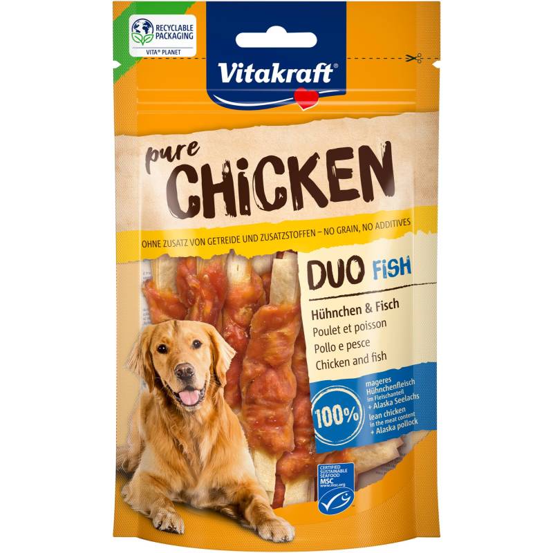 Vitakraft Duo Hühnchen & Fisch - 80 g Vitakraft Duo Hühnchen & Fisch - 80 g von Vitakraft