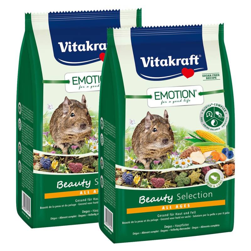 Vitakraft Emotion Beauty Selection Degus 2x600g Vitakraft Emotion Beauty Selection Degus 2x600g von Vitakraft