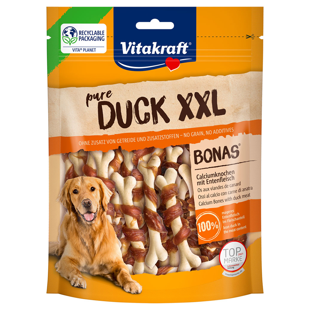 Vitakraft Ente Bonas XXL Calciumknochen - 200 g von Vitakraft