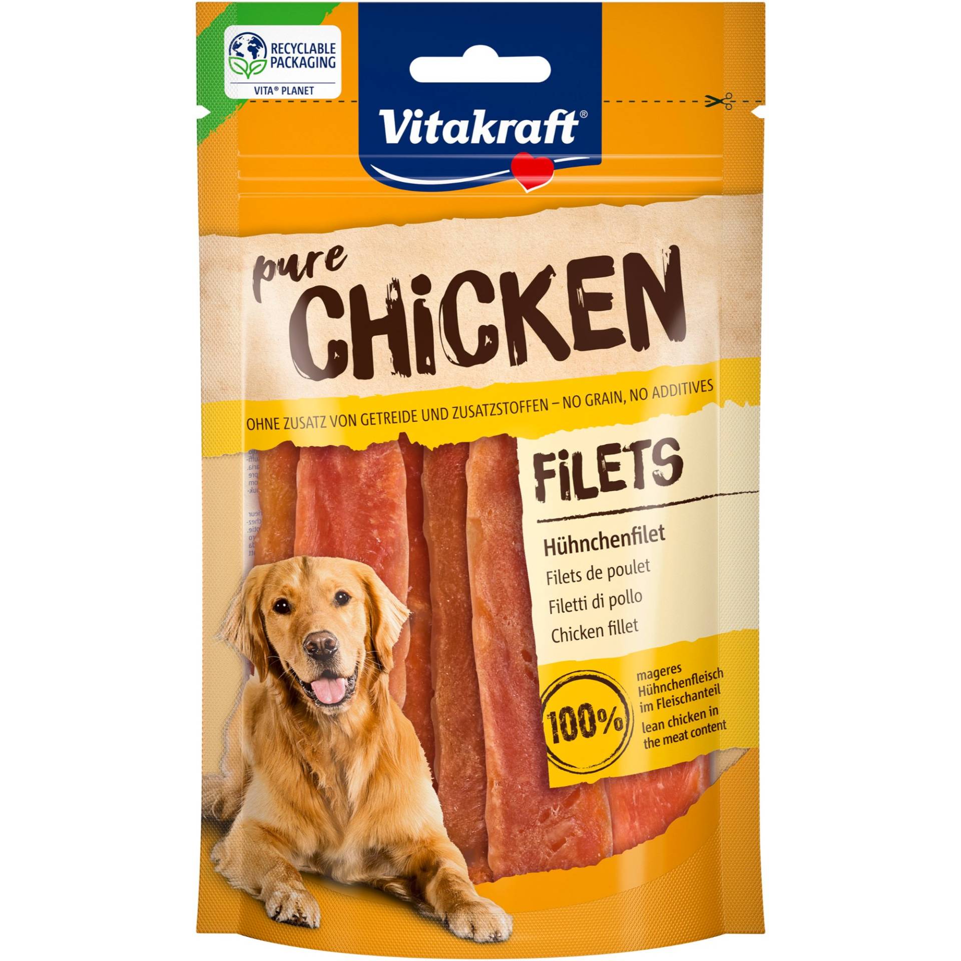 Vitakraft Filets Huhn - 80 g von Vitakraft