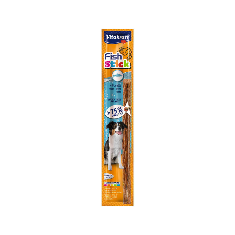 Vitakraft Fish Stick - Forelle - 10 Stück Vitakraft Fish Stick - Forelle - 10 Stück von Vitakraft