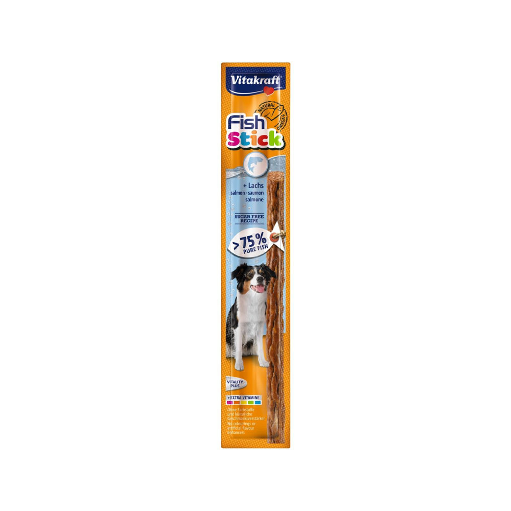 Vitakraft Fish Stick - Lachs - 10 Stück Vitakraft Fish Stick - Lachs - 10 Stück von Vitakraft