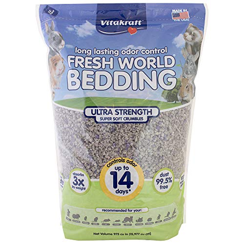 Vitakraft Fresh World 34753 Einstreu aus Papier für Kleintiere und Vögel, 16 l, Grau Vitakraft Fresh World 34753 Einstreu aus Papier für Kleintiere und Vögel, 16 l, Grau von Vitakraft