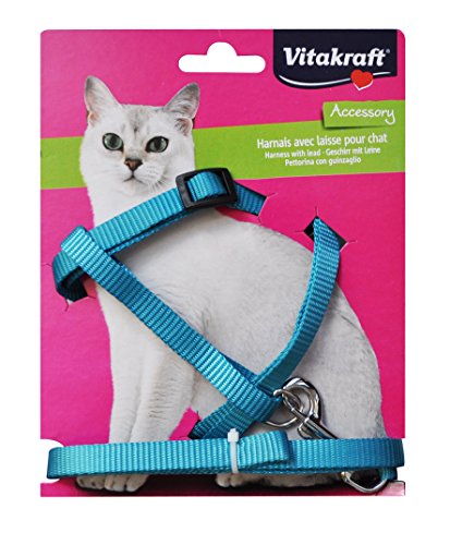 Vitakraft - Geschirr mit Leine für Katzen – zufällige Farbe Vitakraft - Geschirr mit Leine für Katzen – zufällige Farbe von Vitakraft