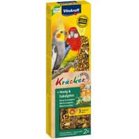 Vitakraft Großsittich Kräcker 4x2er Honig & Eukalyptus von Vitakraft