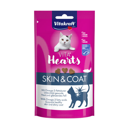 Vitakraft Hearts Skin & Coat - 40 g Vitakraft Hearts Skin & Coat - 40 g von Vitakraft