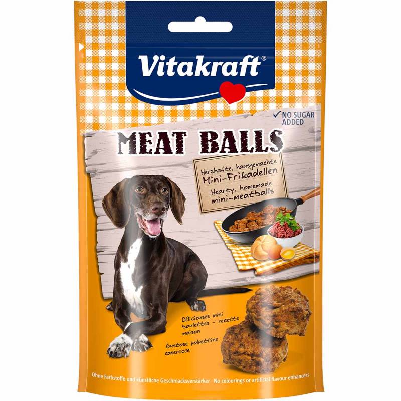 Vitakraft Hundensnack Meat Balls 80g von Vitakraft