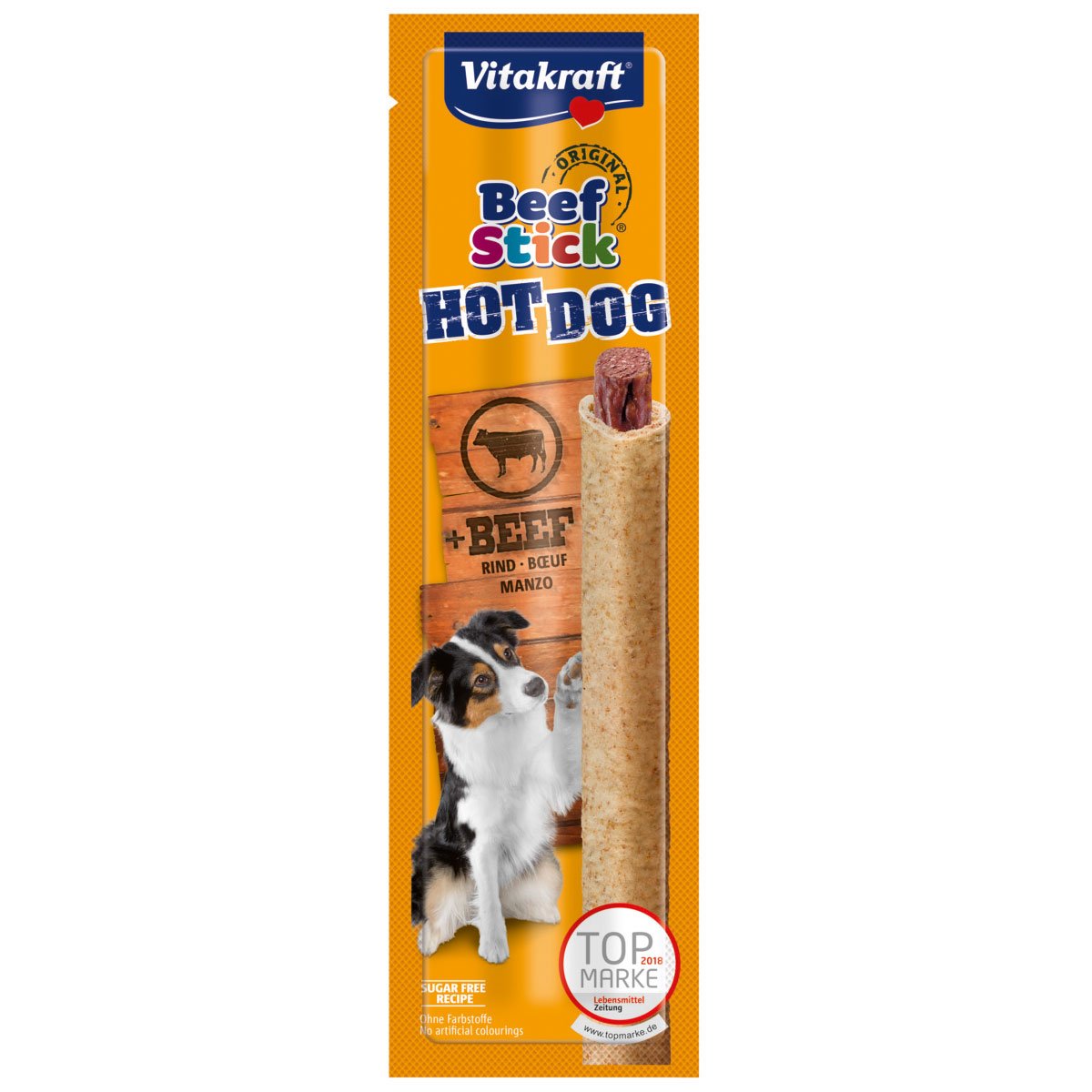 Vitakraft Hundesnack Beef-Stick Hot Dog 20 Stück von Vitakraft