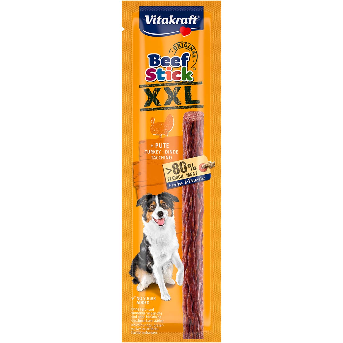 Vitakraft Hundesnack Beef Stick Pute XXL 1 Stück Vitakraft Hundesnack Beef Stick Pute XXL 1 Stück von Vitakraft
