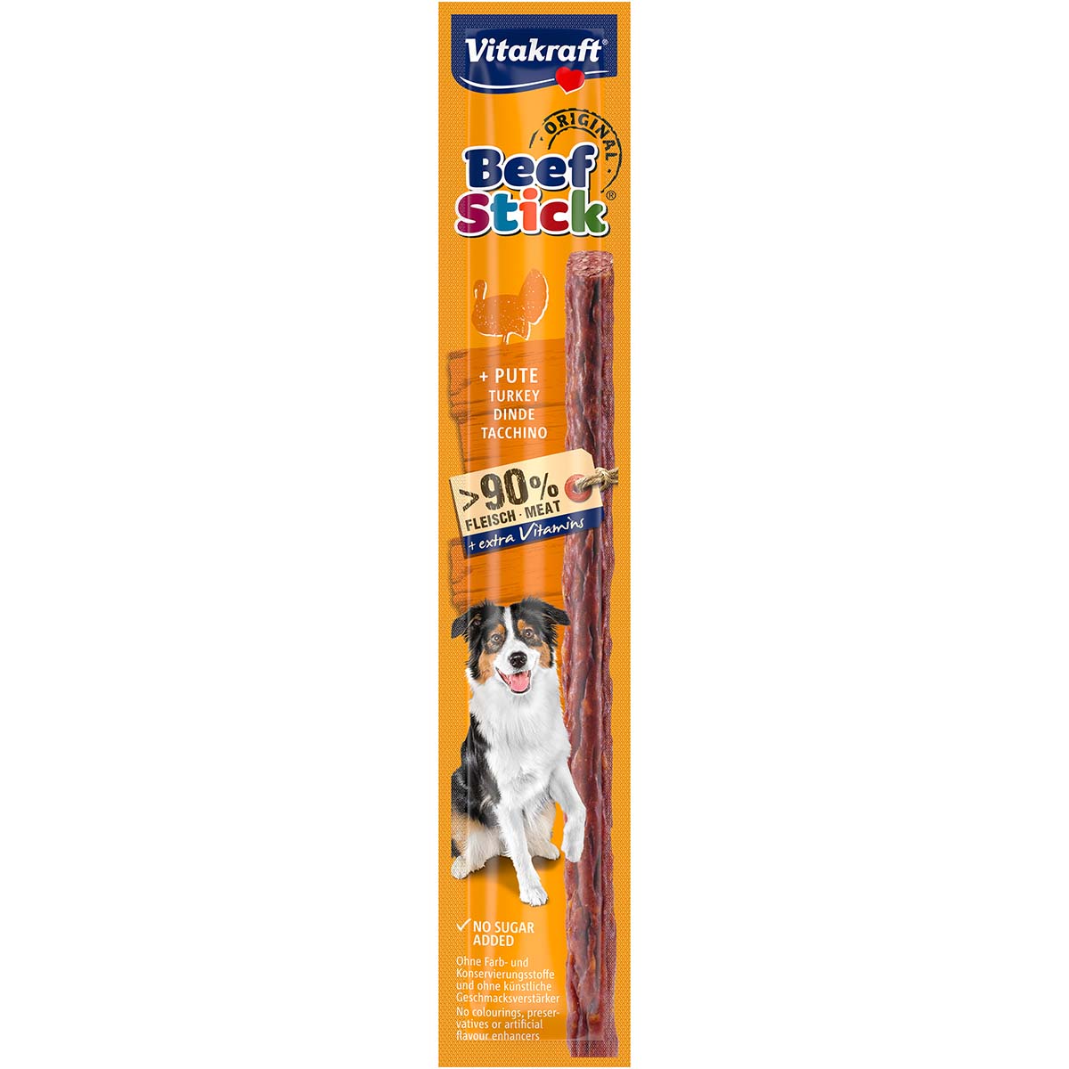 Vitakraft Hundesnack Beef-Stick mit Pute 50 Stück Vitakraft Hundesnack Beef-Stick mit Pute 50 Stück von Vitakraft