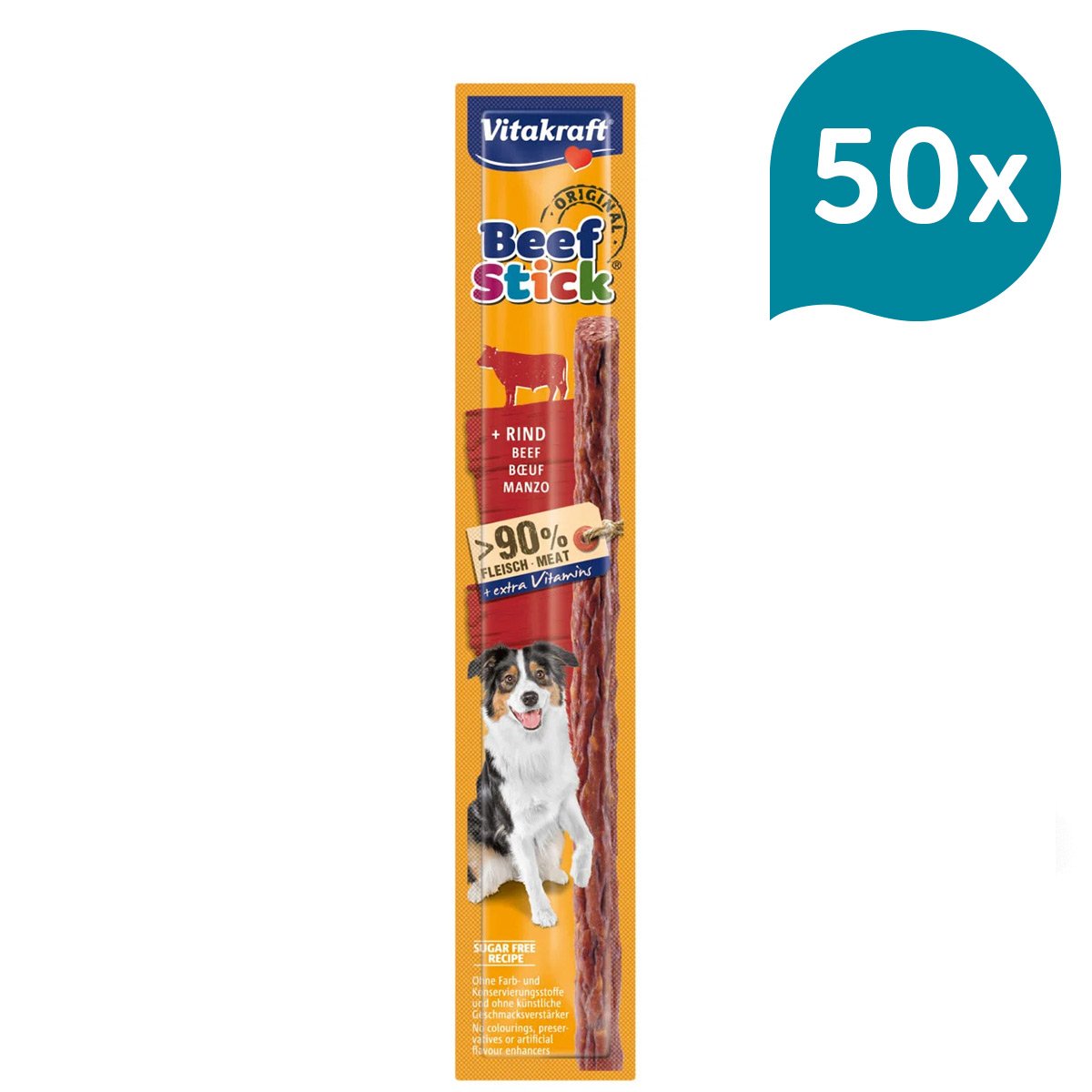 Vitakraft Hundesnack Beef-Stick mit Rind 50 Stück von Vitakraft