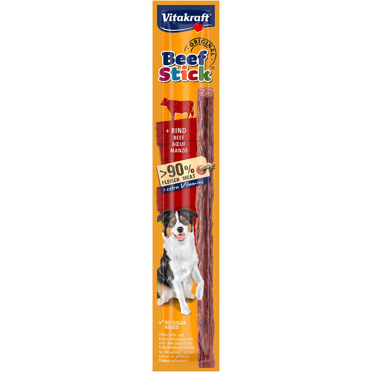 Vitakraft Hundesnack Beef-Stick mit Rind 50 Stück Vitakraft Hundesnack Beef-Stick mit Rind 50 Stück von Vitakraft