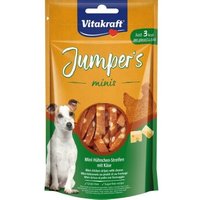 Vitakraft Jumpers minis ChickenCheeseStripes, 6x80g von Vitakraft