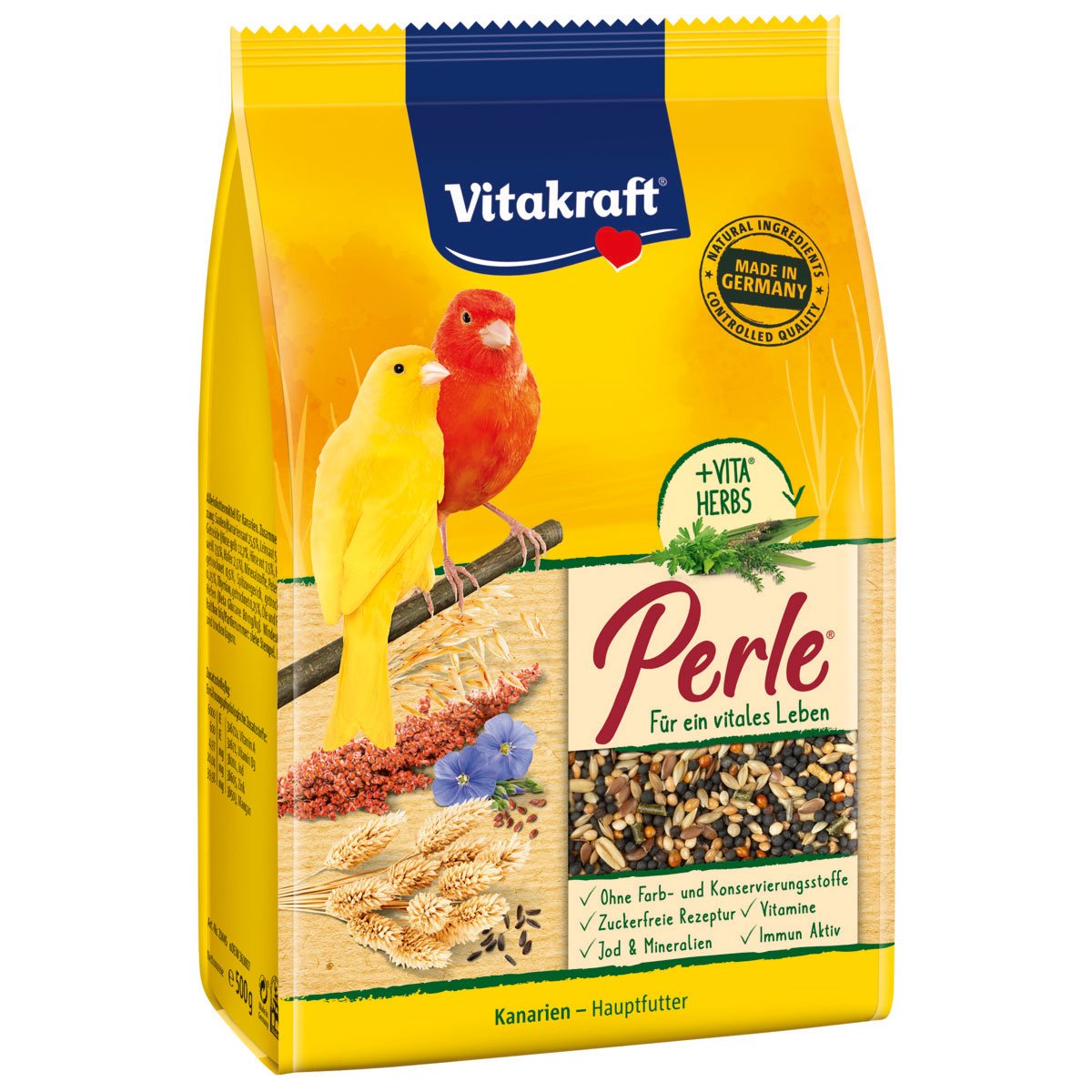 Vitakraft Kanarienperle Vital Complex mit Honig 5x1kg Vitakraft Kanarienperle Vital Complex mit Honig 5x1kg von Vitakraft