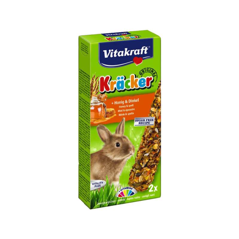 Vitakraft Kaninchen Kräcker - Honig & Dinkel - 2 Stück von Vitakraft