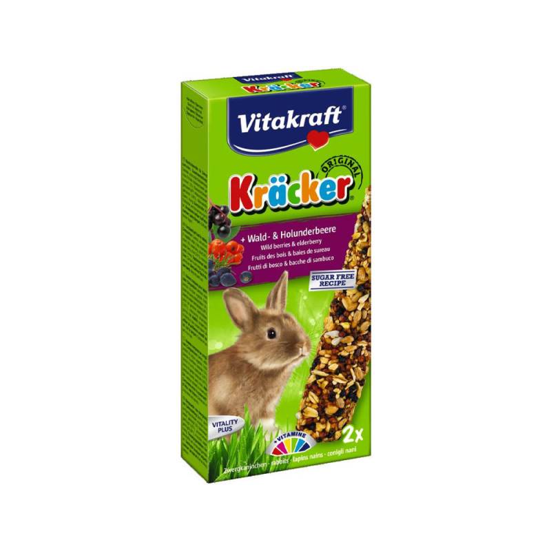 Vitakraft Kaninchen Kräcker - Wald- & Holunderbeere - 2 Stück von Vitakraft