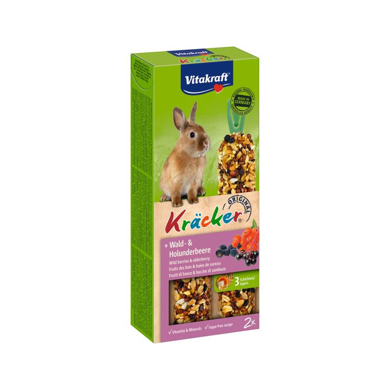 Vitakraft Kaninchen Kräcker - Wald- & Holunderbeere - 2 Stück von Vitakraft