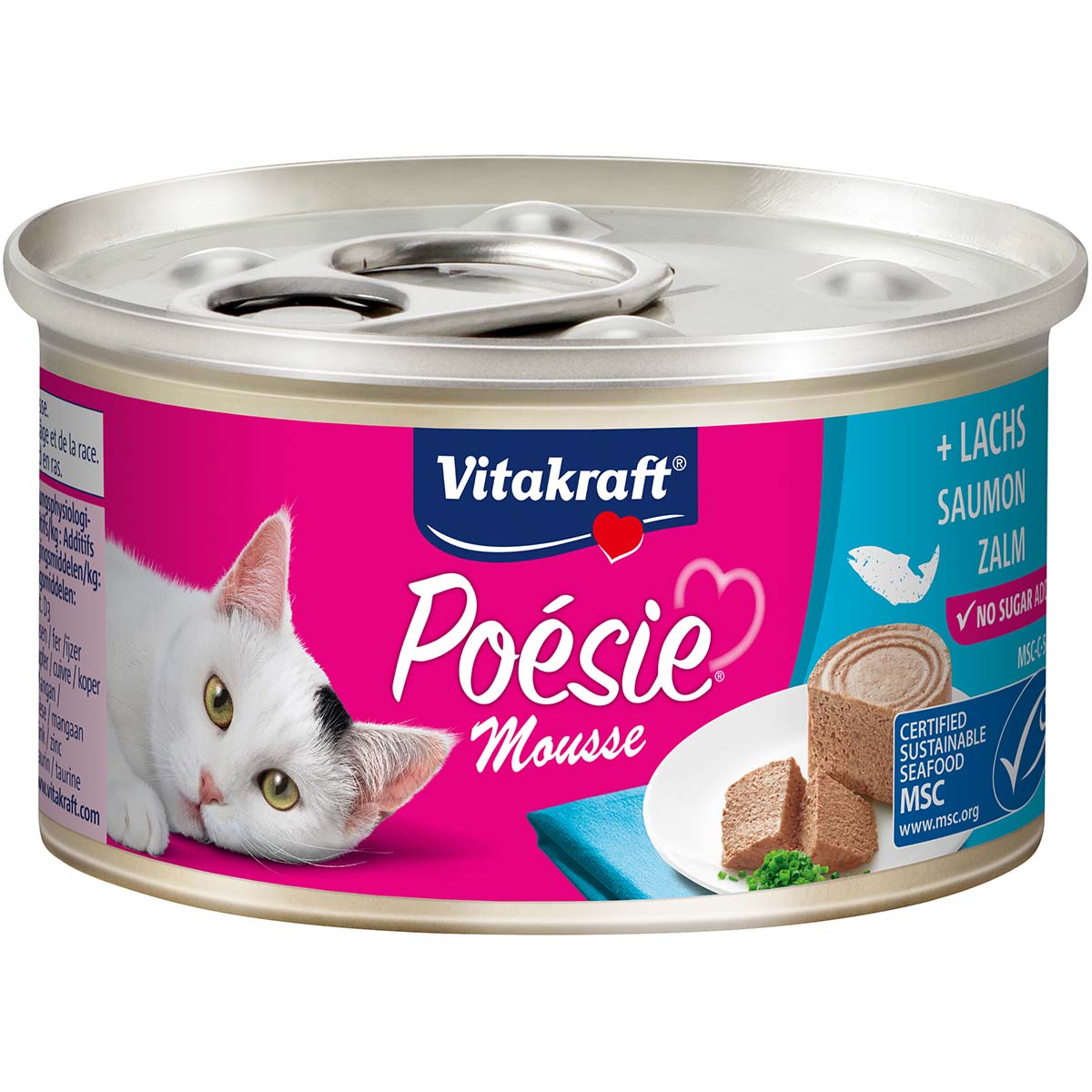 Vitakraft Katzenfutter Poésie Mousse Lachs 12x85g Vitakraft Katzenfutter Poésie Mousse Lachs 12x85g von Vitakraft