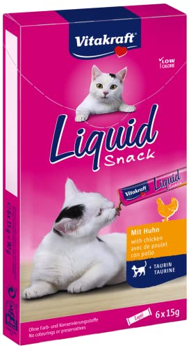 Vitakraft Katzensnack Cat Liquid Snack Huhn - 11 x 90g von Vitakraft