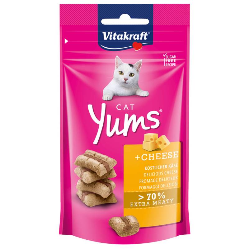 Vitakraft Katzensnack Cat Yums Käse 9x40g von Vitakraft