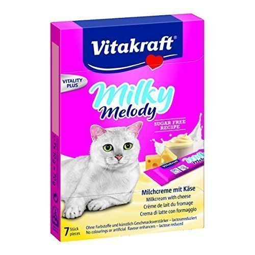 Vitakraft Katzensnack Milky Melody Käse - 11 x 70g von Vitakraft