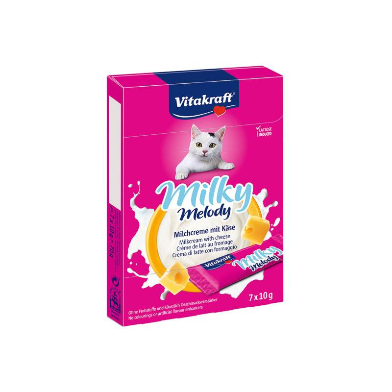 Vitakraft Katzensnack Milky Melody Käse 3x70g von Vitakraft