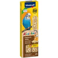 Vitakraft Kräcker Wellensittich 4x2er Honig-Popfit Vitakraft Kräcker Wellensittich 4x2er Honig-Popfit von Vitakraft