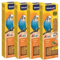 Vitakraft Kräcker Wellensittich 4x2er Honig-Sesam Vitakraft Kräcker Wellensittich 4x2er Honig-Sesam von Vitakraft