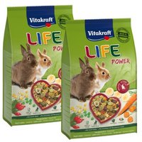 Vitakraft LIFE POWER Zwergkaninchen 2x1,8 kg von Vitakraft