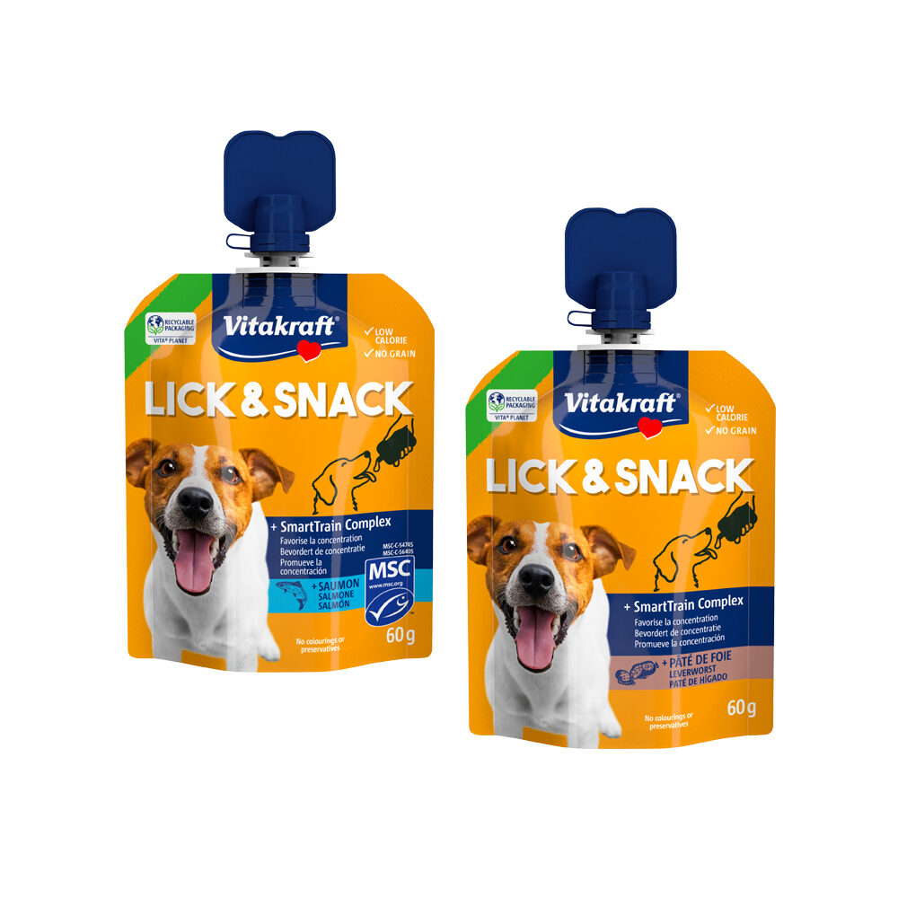 Vitakraft Lick & Snack - Lachs - 60 Gramm Vitakraft Lick & Snack - Lachs - 60 Gramm von Vitakraft