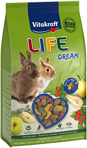 Vitakraft Life Dream Zwergkaninchen, Nagetierfutter - 600g Vitakraft Life Dream Zwergkaninchen, Nagetierfutter - 600g von Vitakraft