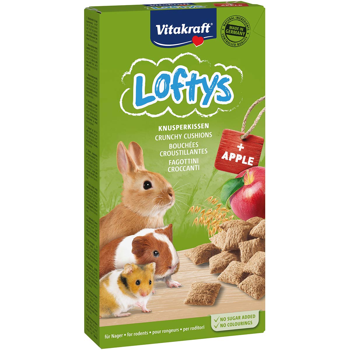 Vitakraft Loftys Apfel 10x100g Vitakraft Loftys Apfel 10x100g von Vitakraft