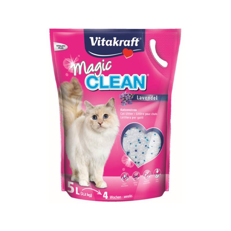 Vitakraft Magic Clean Lavendel - 5 l - 2 Stücke von Vitakraft