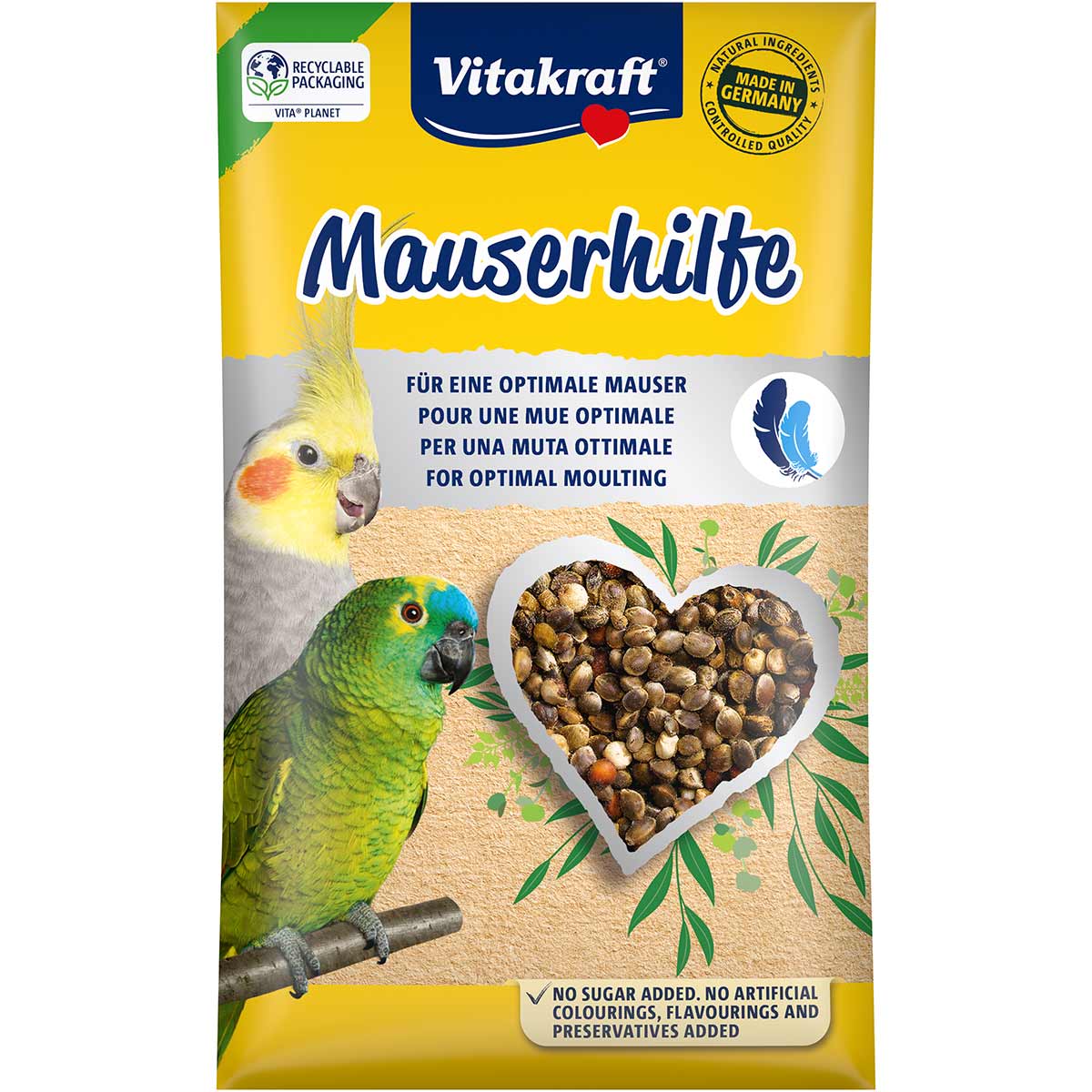 Vitakraft Mauserhilfe Großsittiche & Papageien 5x20g Vitakraft Mauserhilfe Großsittiche & Papageien 5x20g von Vitakraft
