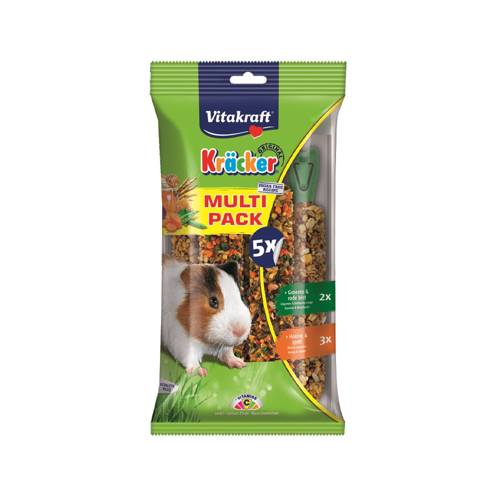 Vitakraft Meerschweinchen Kräcker - Multi Pack - 5 Stück von Vitakraft