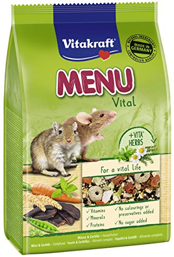 Vitakraft Menu – Komplettnahrung für Maus, 400 g von Vitakraft