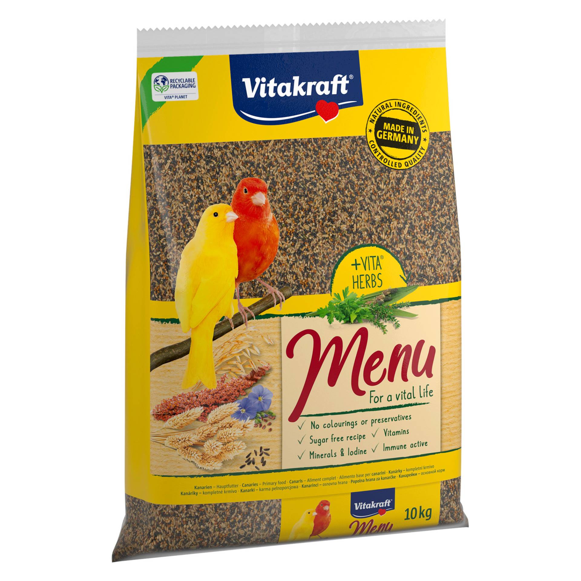 Vitakraft Menü Kanarien - 10 kg von Vitakraft