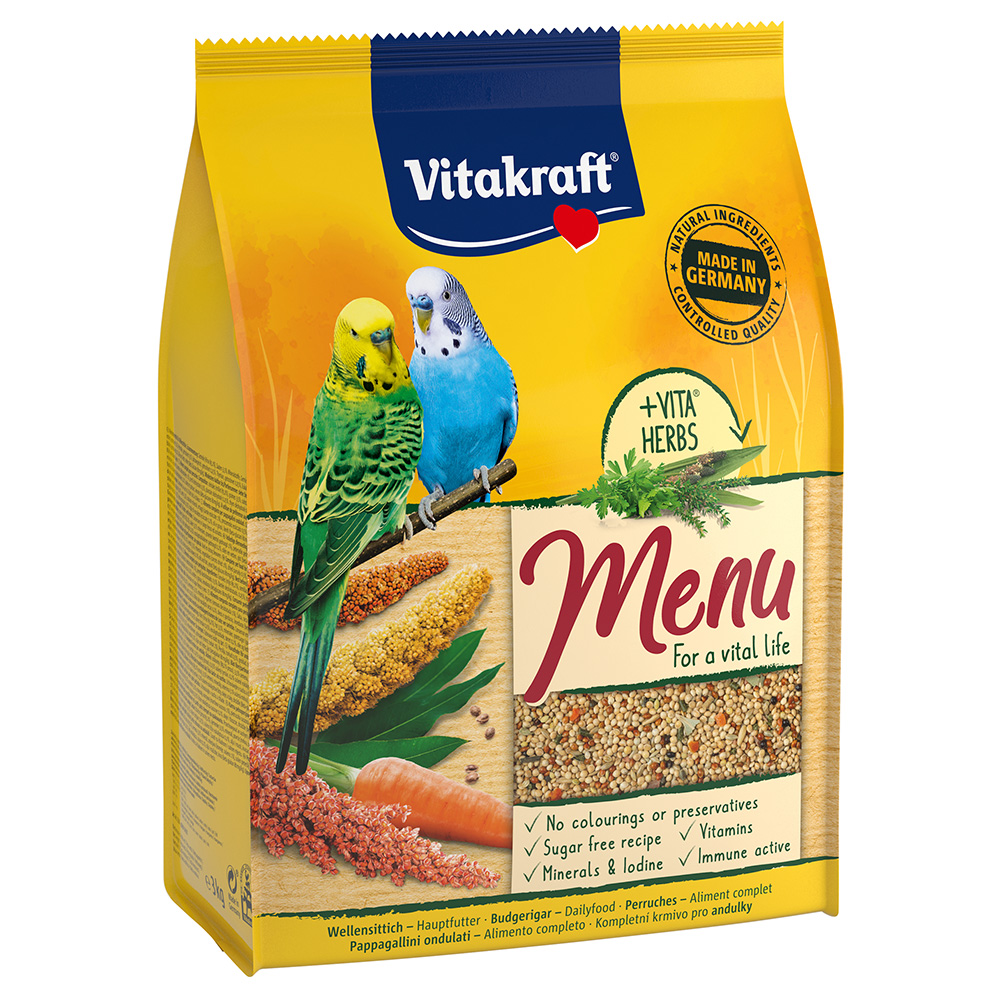 Vitakraft Menü Sittich - 2 x 3 kg von Vitakraft