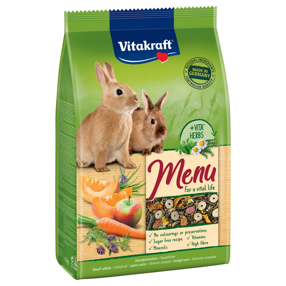 Vitakraft Menü Vital Zwergkaninchen - 5 kg von Vitakraft