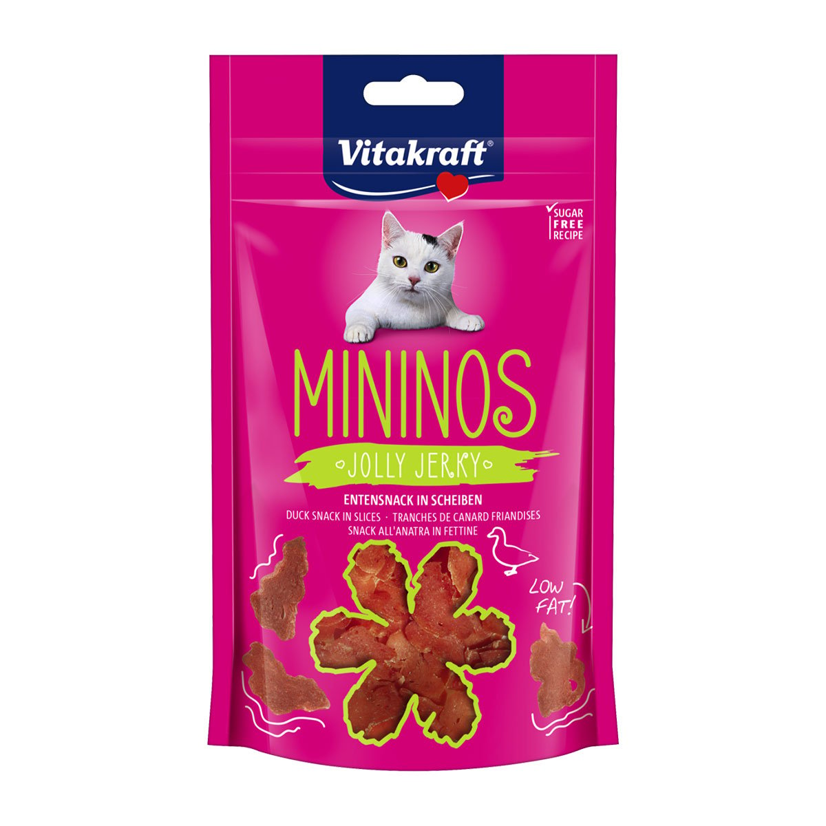 Vitakraft Mininos Entensnack in Scheiben 8x40g von Vitakraft