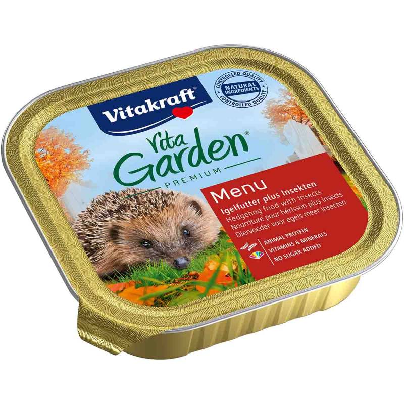 Vitakraft Vita Garden Nassfutter für Igel Menü 16x100g von Vitakraft