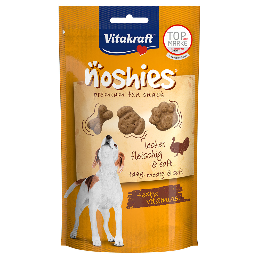 Vitakraft Noshies Truthahn - Sparpaket: 4 x 90 g Vitakraft Noshies Truthahn - Sparpaket: 4 x 90 g von Vitakraft
