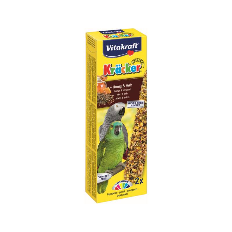 Vitakraft Papagei Kräcker - Honig & Anis - 2 Stück von Vitakraft