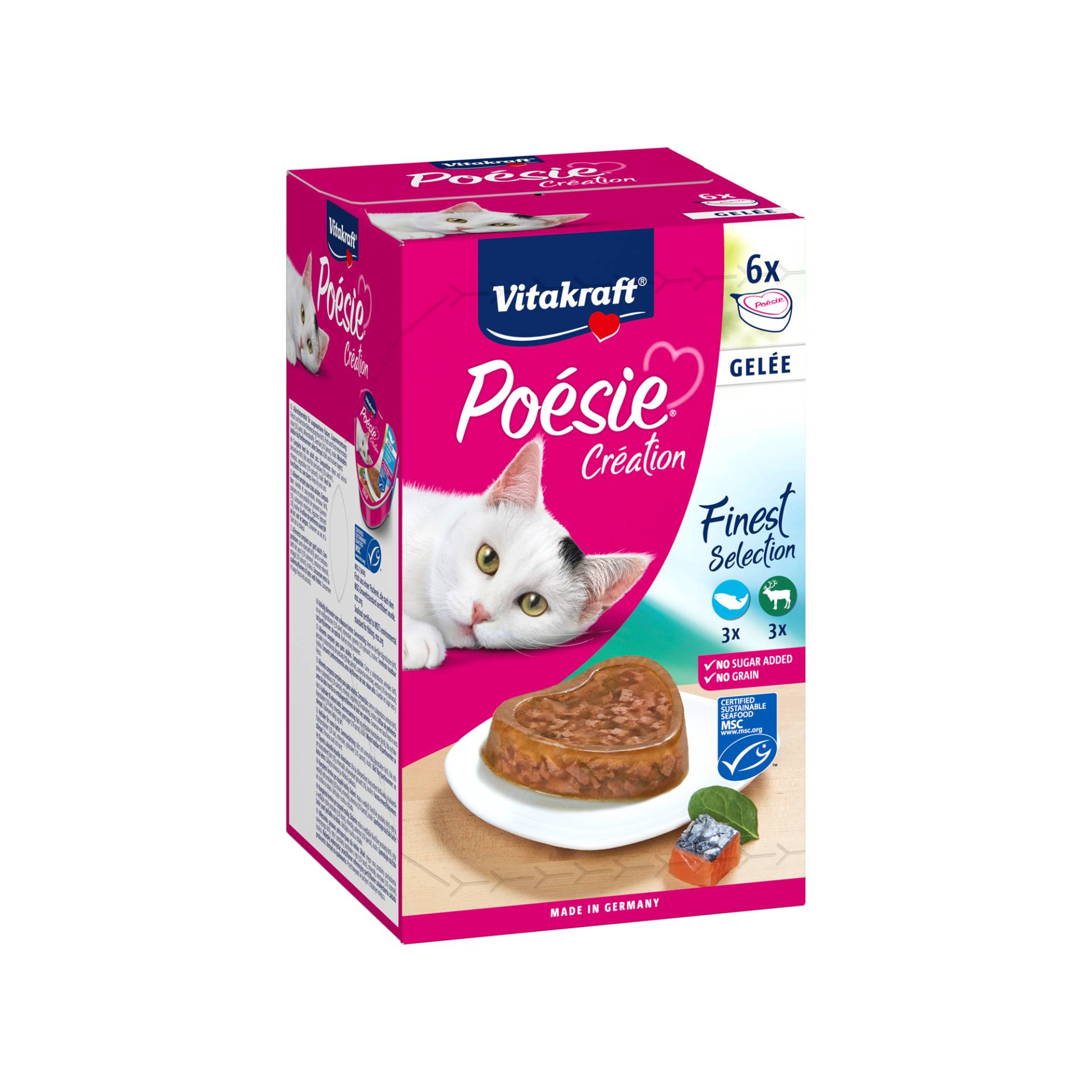 Vitakraft Poésie® Création Finest Selection - 6 x 85 g von Vitakraft