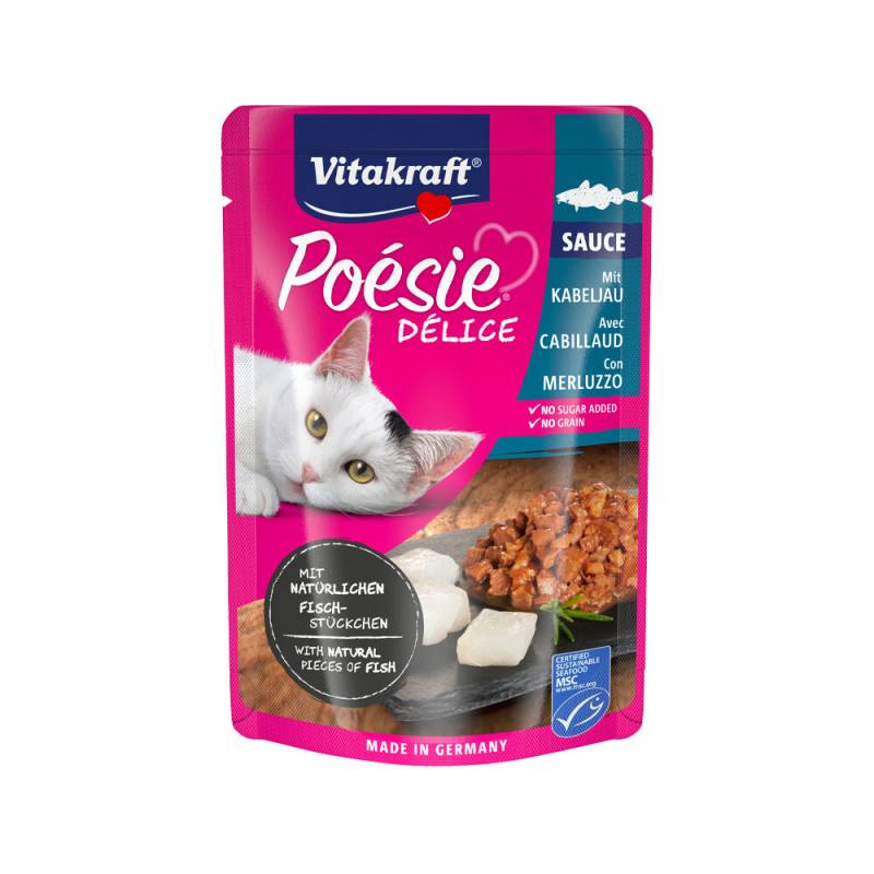 Vitakraft Poésie Délice Fisch - 23 x 85 g von Vitakraft