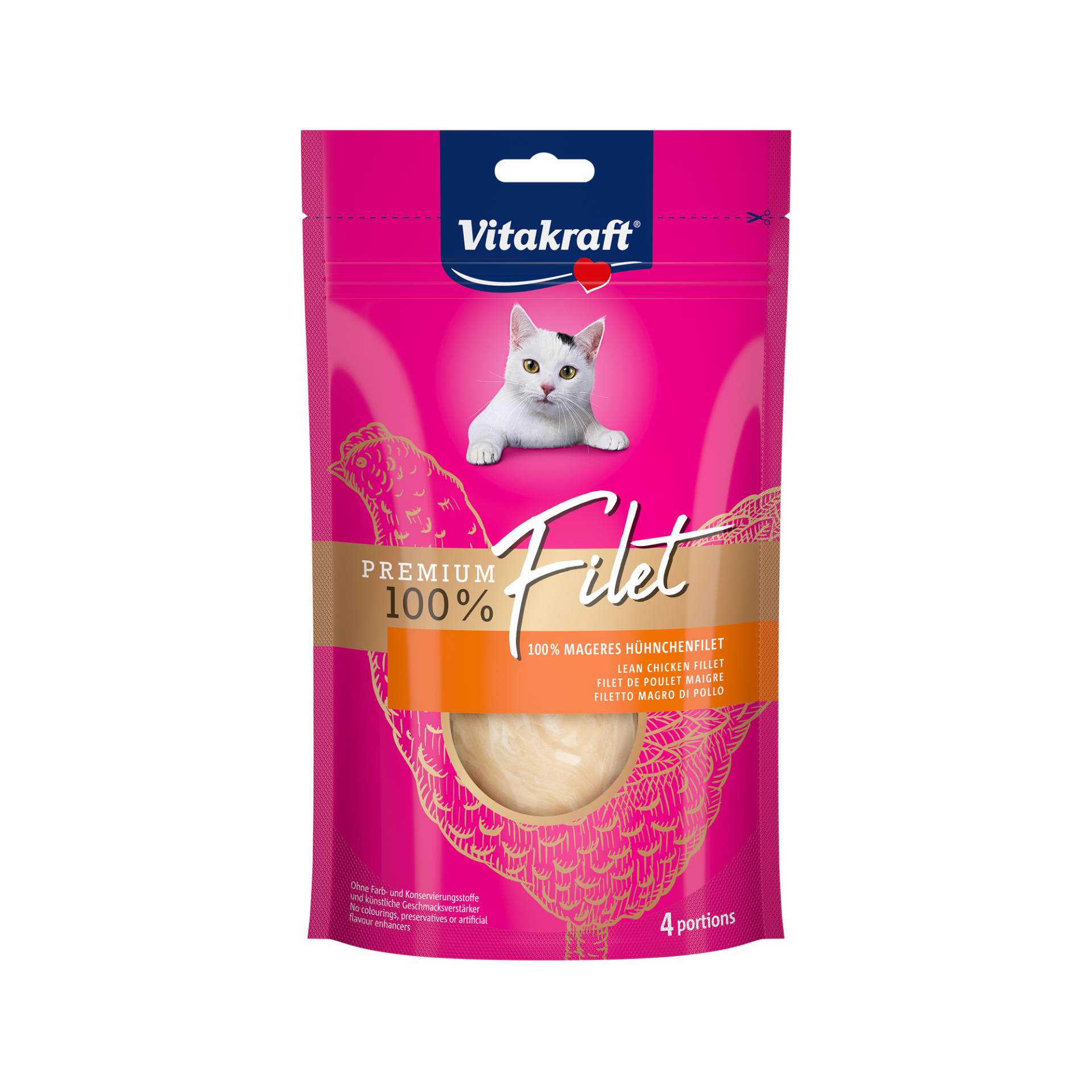 Vitakraft Premium Filet - Huhn - 5 x 70 g Vitakraft Premium Filet - Huhn - 5 x 70 g von Vitakraft
