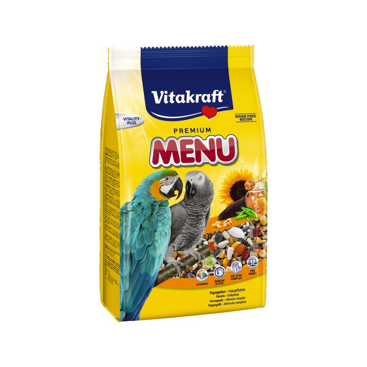 Vitakraft Premium Menu Papagei - 1 kg von Vitakraft