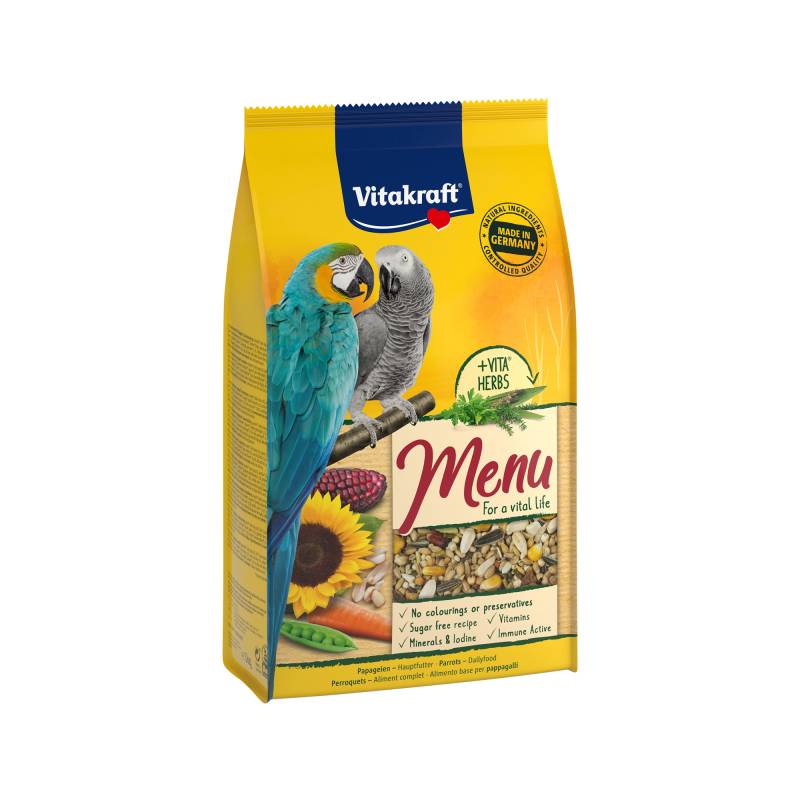 Vitakraft Premium Menu Papagei - 1 kg von Vitakraft