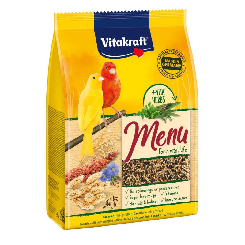 Vitakraft Premium Menü Kanarienvögel 2x3kg von Vitakraft