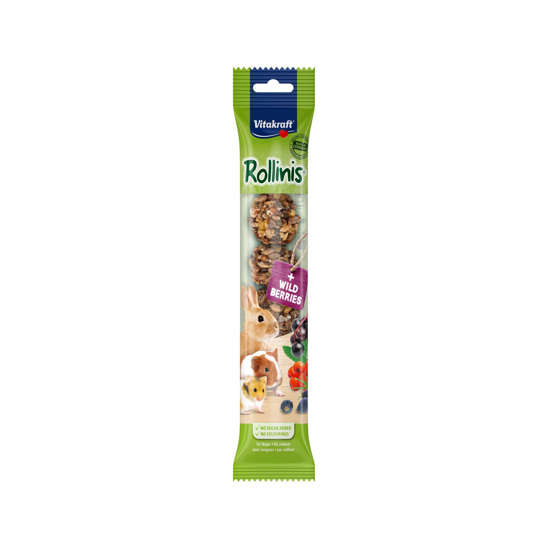 Vitakraft Rollinis Nager & Kaninchen - Waldfrüchte - 7 Stück Vitakraft Rollinis Nager & Kaninchen - Waldfrüchte - 7 Stück von Vitakraft
